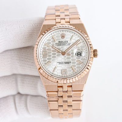 Rolex Oyster Perpetual Land-Dweller 9015 Movement 40/36mm Fluted Bezel Men Watch